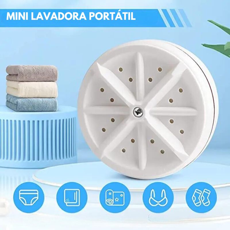 Mini Lavadora Portátil Power Cleaner EcoLuz