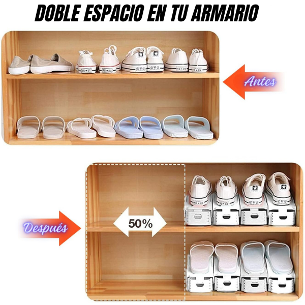 Organizador de Zapatos ShoeStacks (Pack 6 un.)