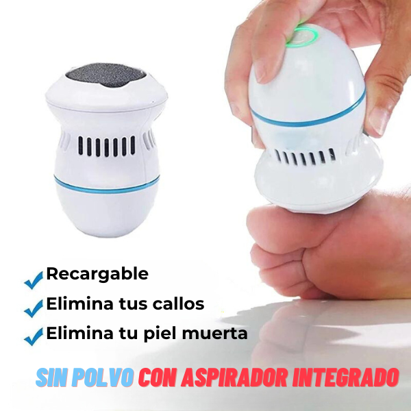 PEDIFOOT PRO® Lima Eléctrica Recargable + 4 Recambios